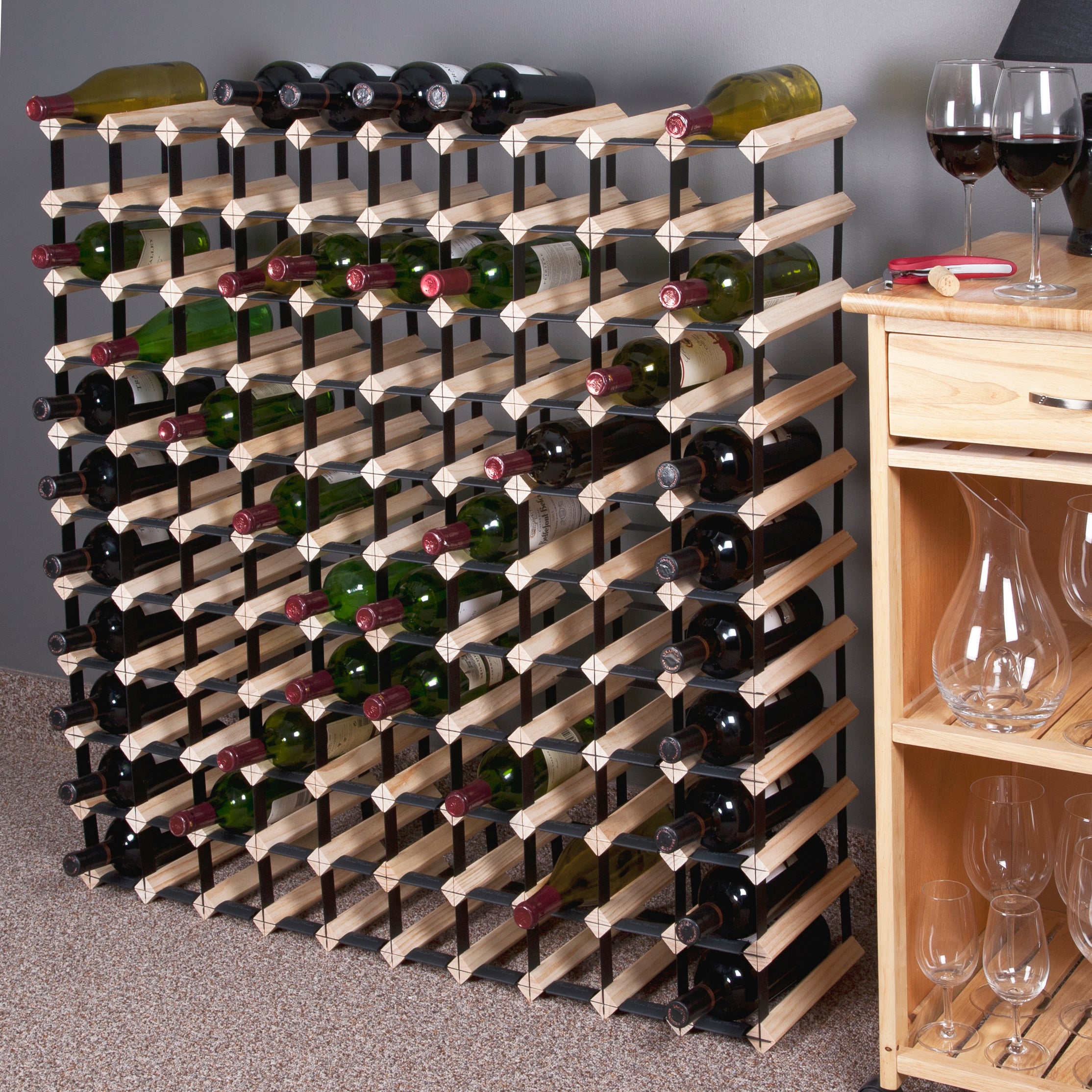 110 bottle wine rack sale