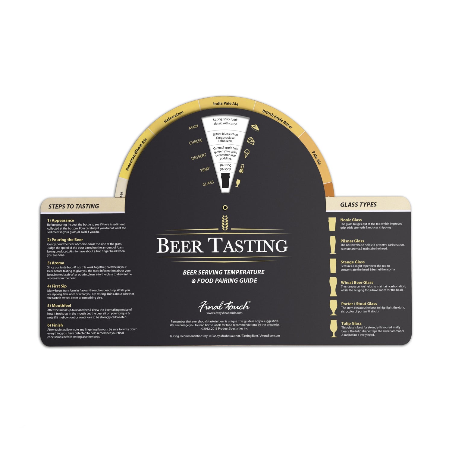 13 Piece Beer Tasting Set