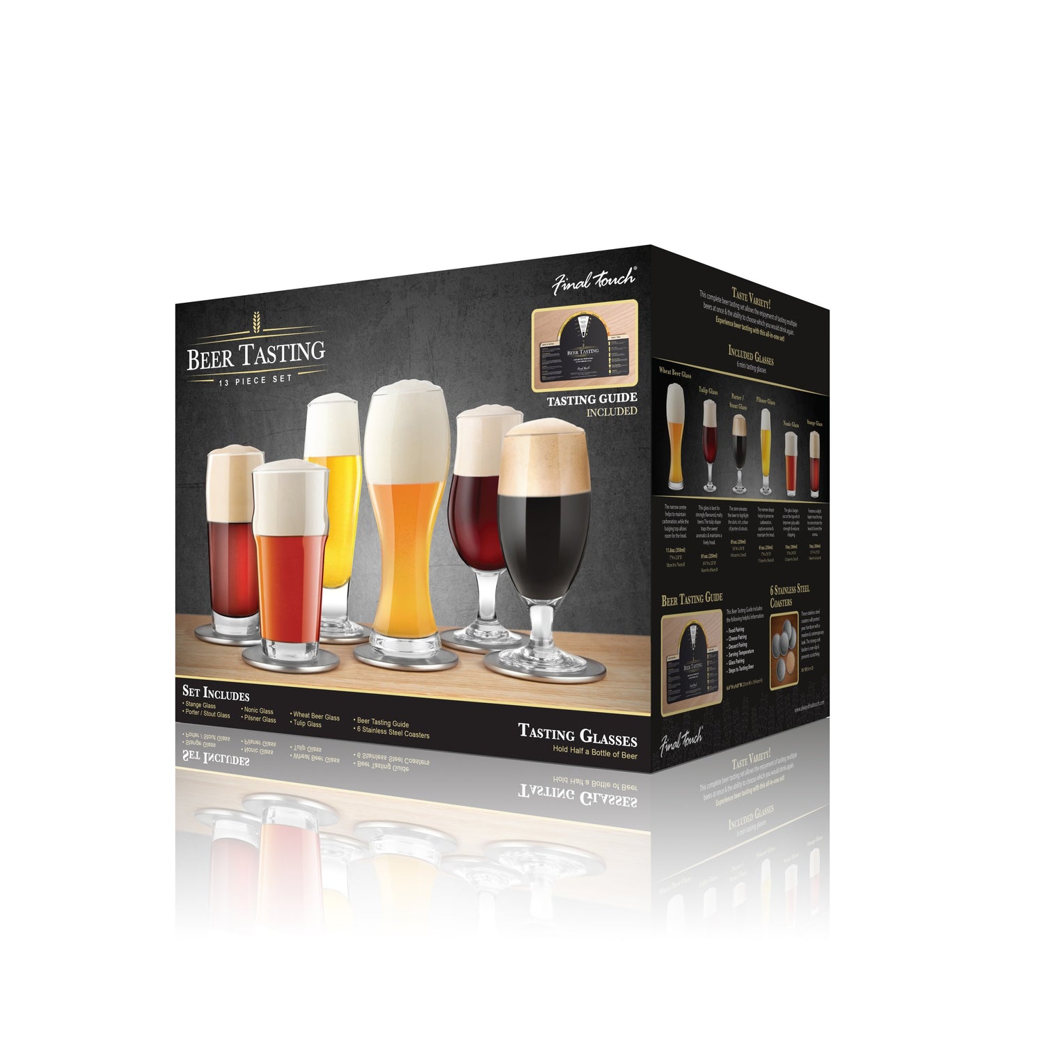 13 Piece Beer Tasting Set