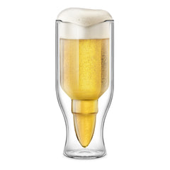 .50 Cal Bullet Beer Glass