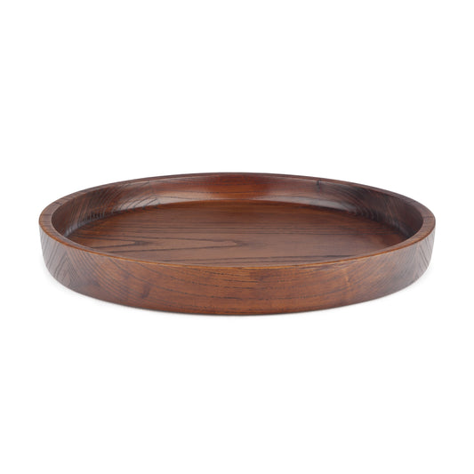 Solid Wood Serving Tray - 33 cm