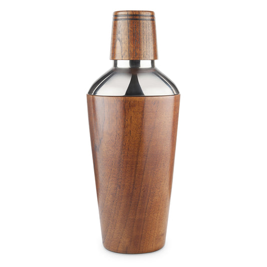 Handmade Wood Cocktail Shaker