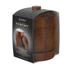 Solid Wood Ice Bucket 1 Quart - 35 oz