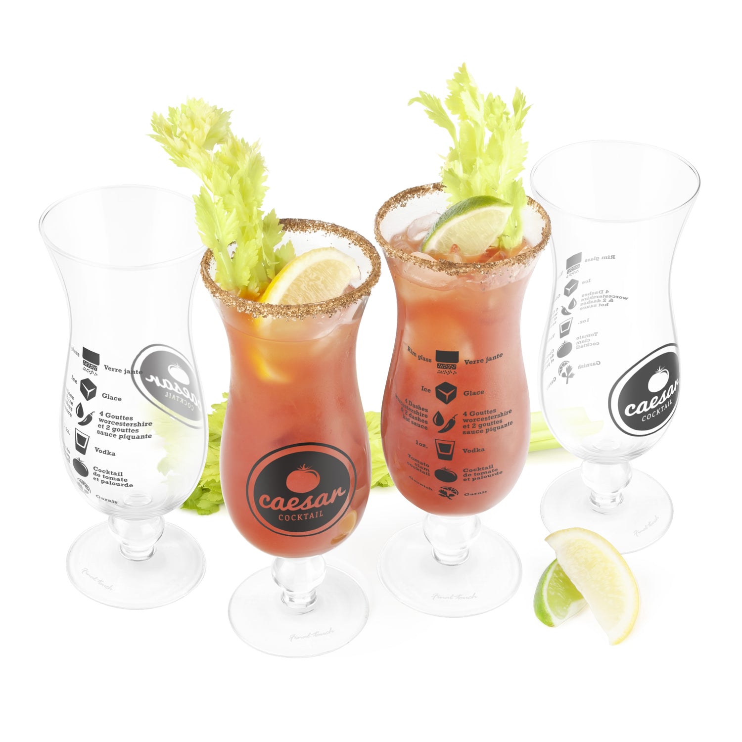 Caesar Cocktail Glasses  - Set of 4