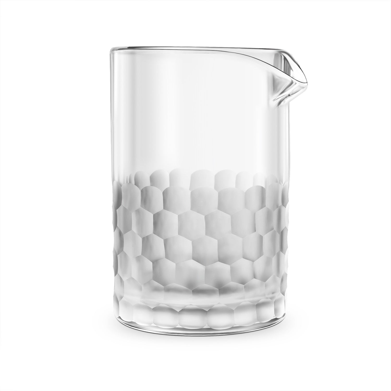 Hand-Etched Mixing Pitcher with Hawthorne Strainer