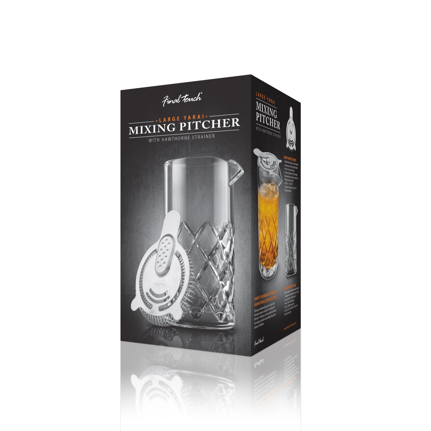 Yarai Mixing Pitcher with Hawthorne Strainer