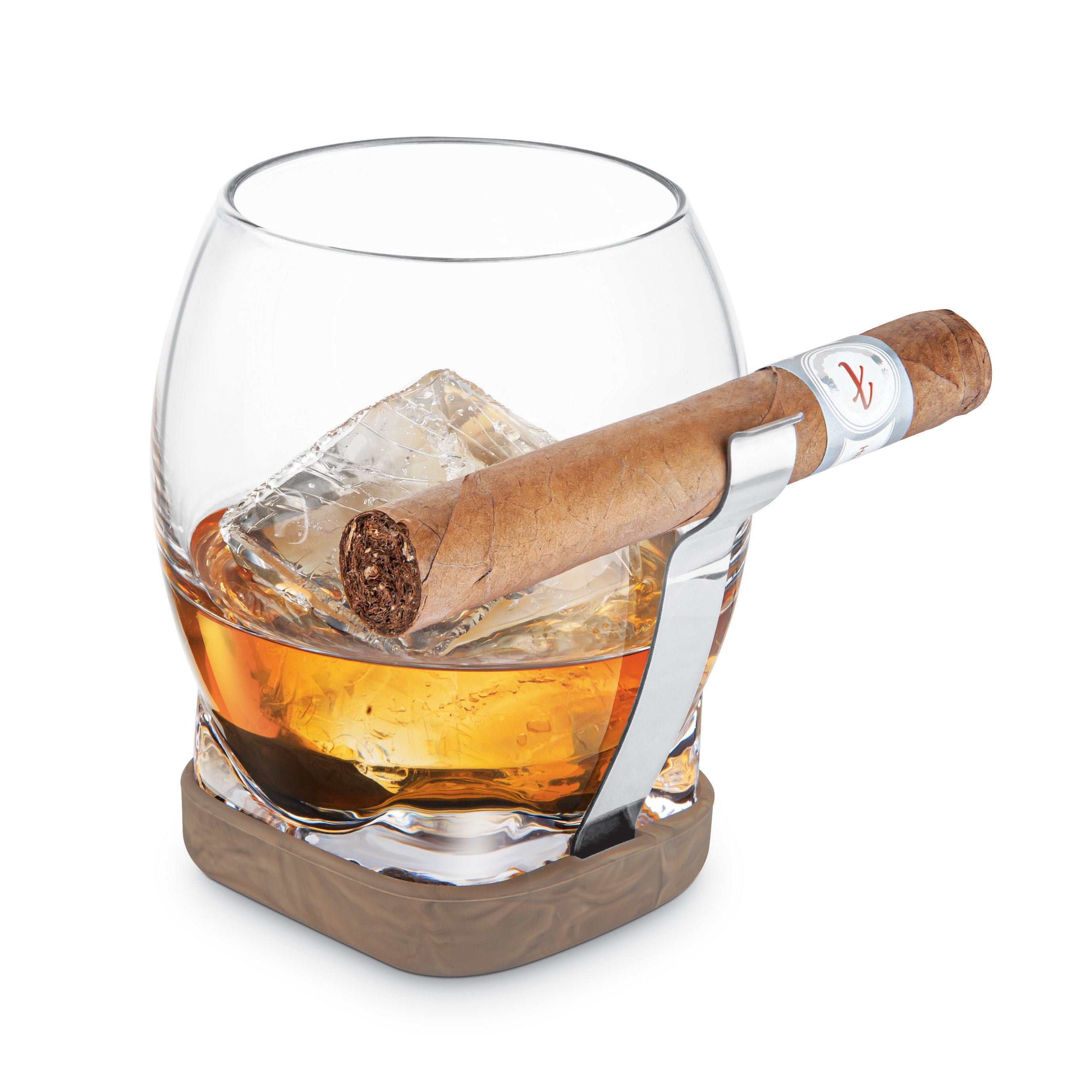 Cigar Glass & Coaster & with 3 Whiskey Cigar Glasses - The Wine Savant –  Poe and Company Limited