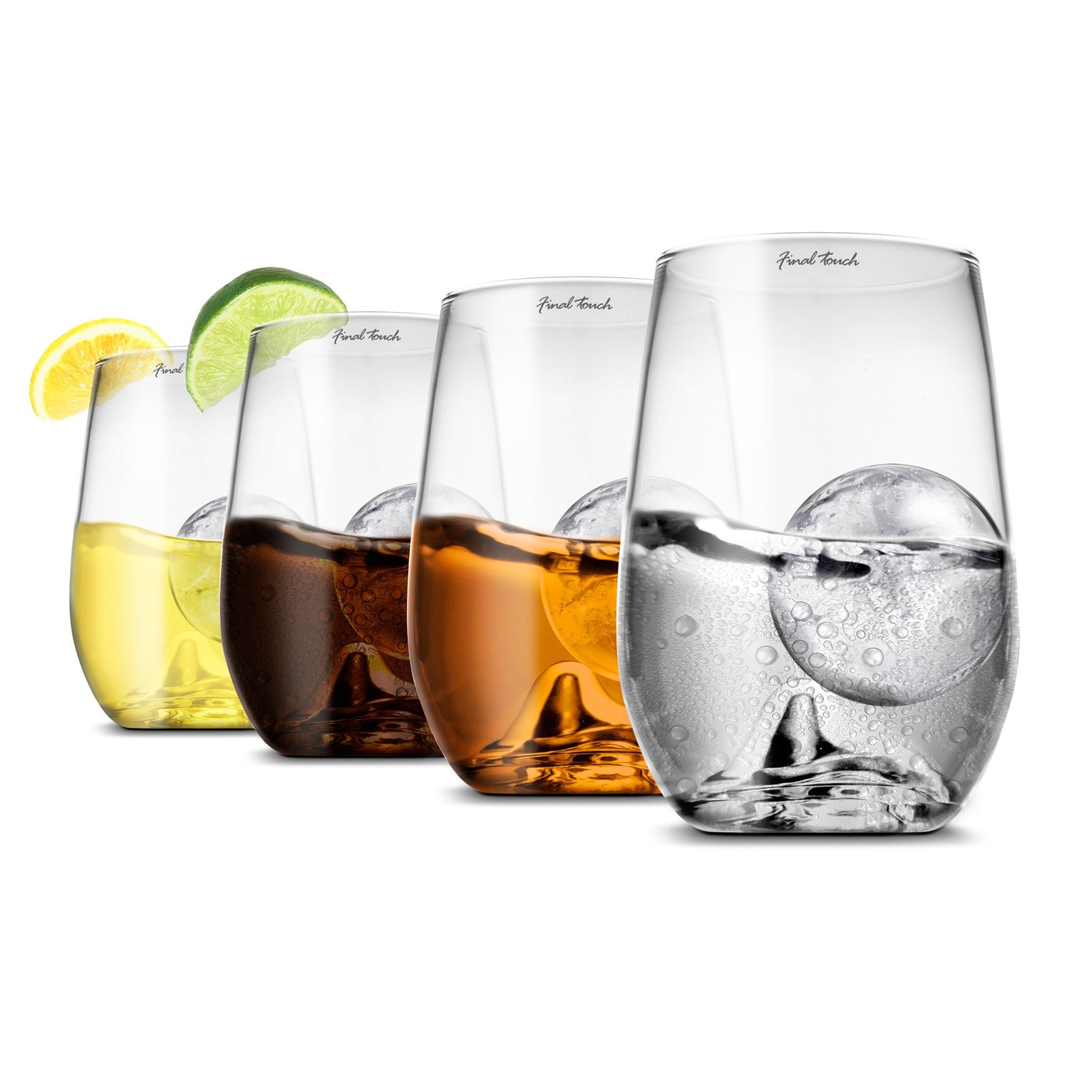 Grand Rock Highball Glass - 8 Pack