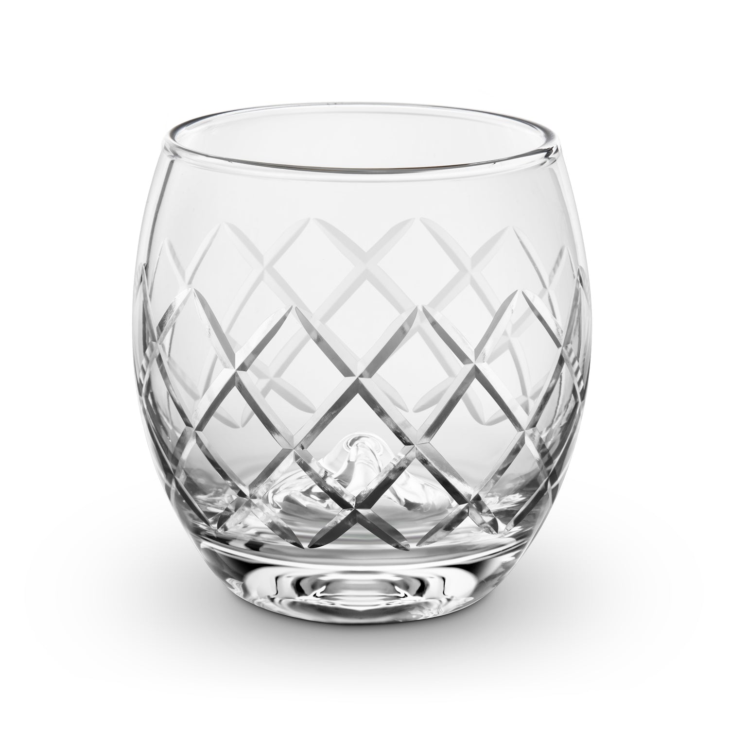 On The Rock Glass Etched Decanter Set