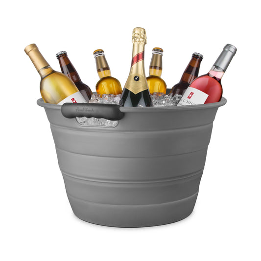 Collapsible Beverage Bin - Grey