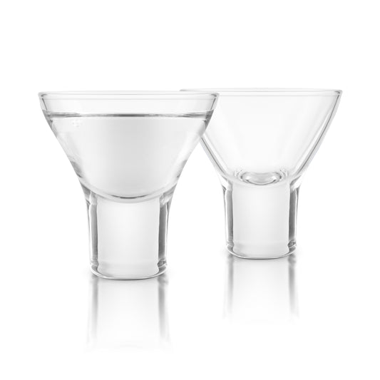 Sake Lead-Free Crystal Glasses - Set of 2