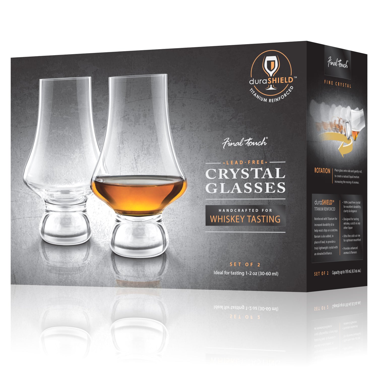 Whiskey Tasting Glasses - Set of 2