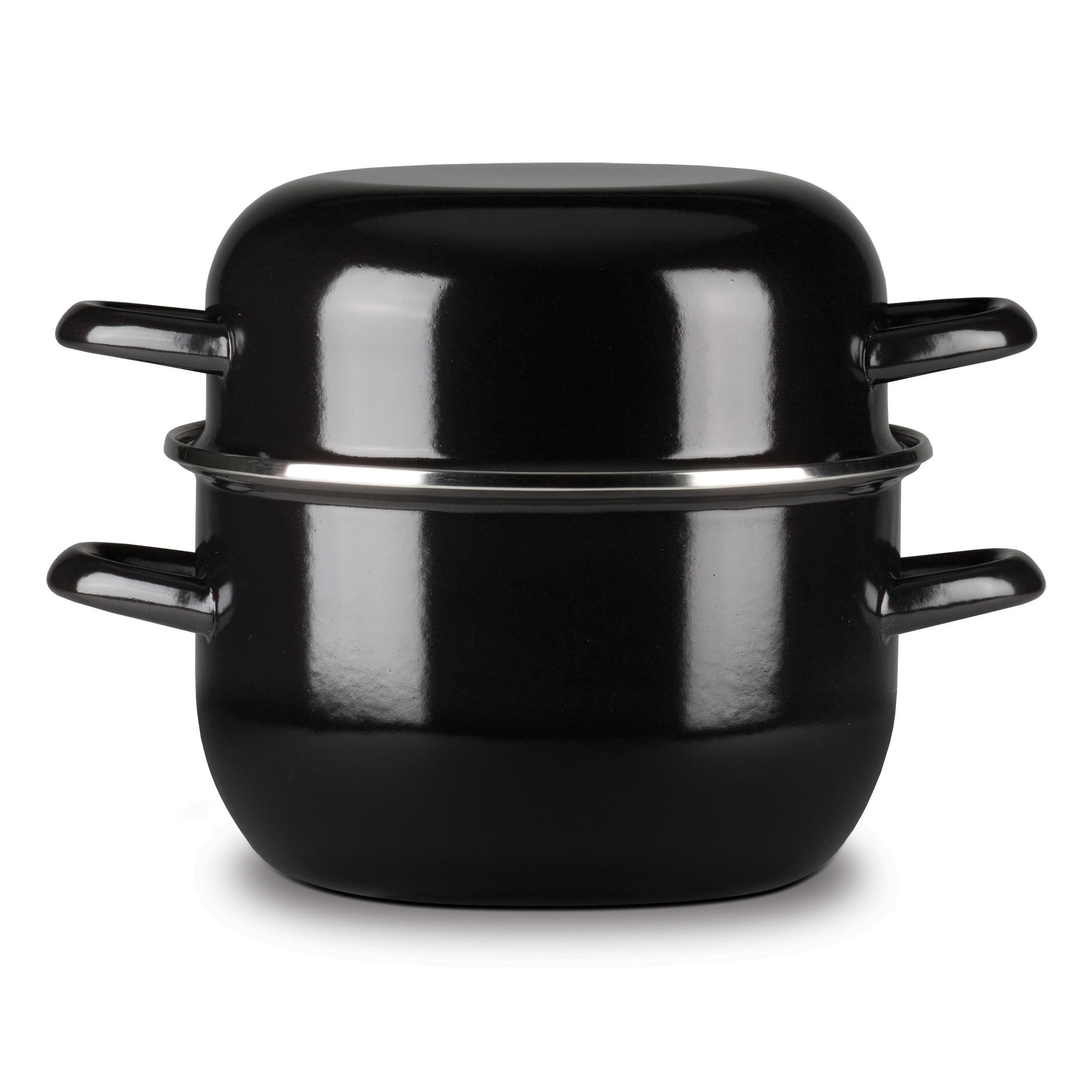 User-Friendly and Easy to Maintain enamel mussel pot 