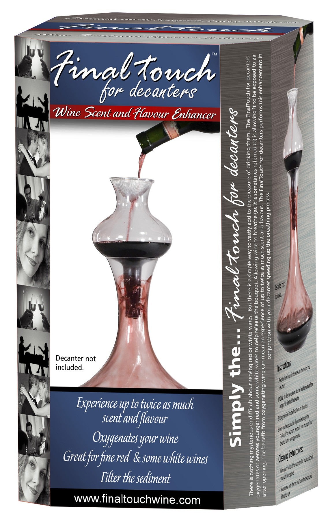 Wine Scent and Flavour Enhancer For Decanters