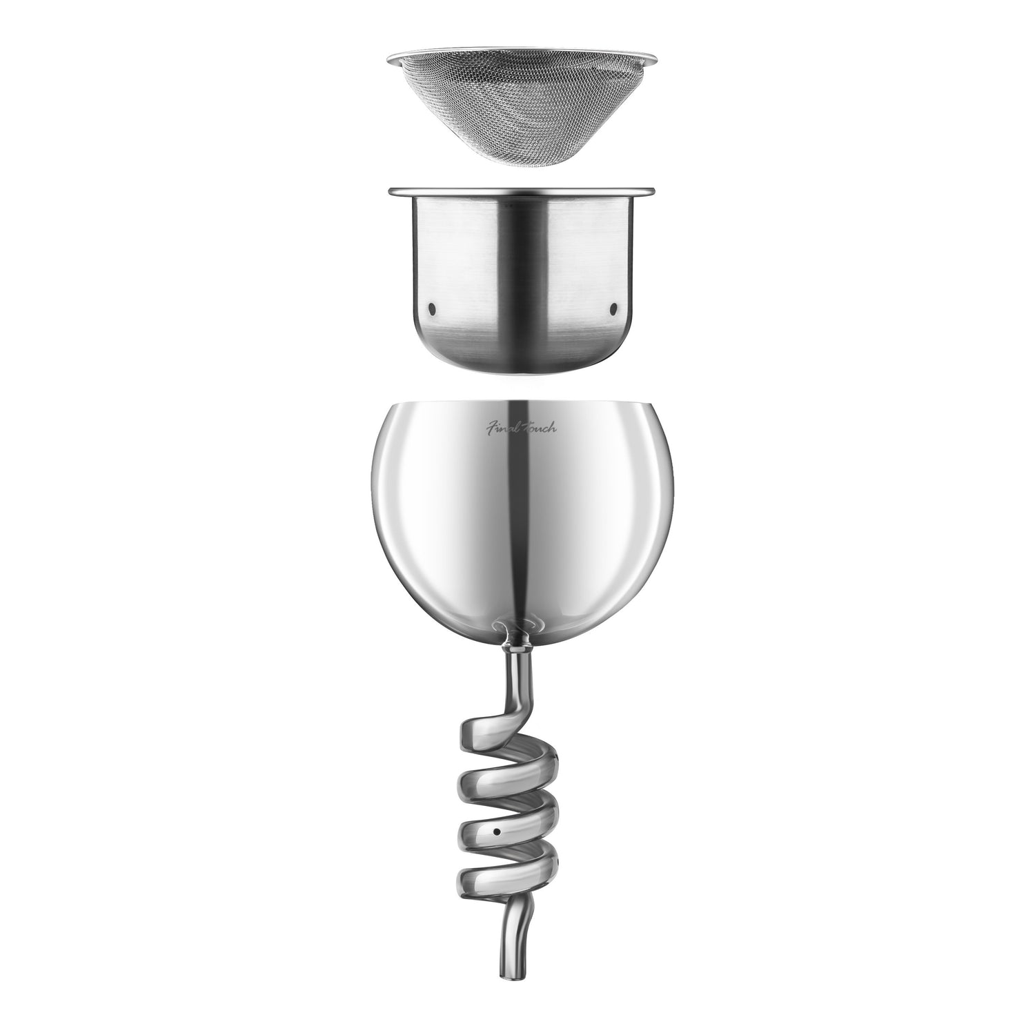 Twister Stainless Steel Aerator