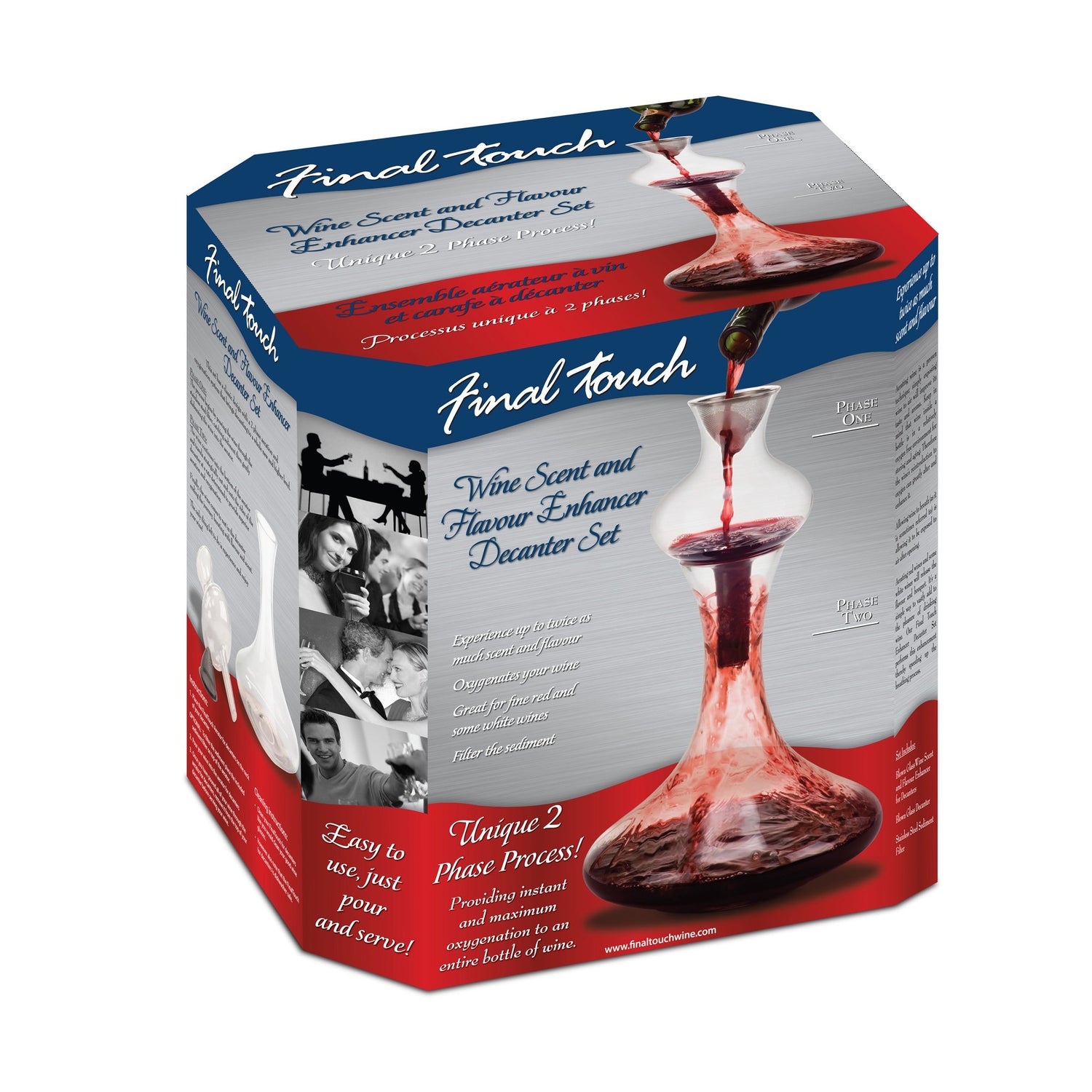 Wine Scent and Flavour Enhancer with Decanter Set