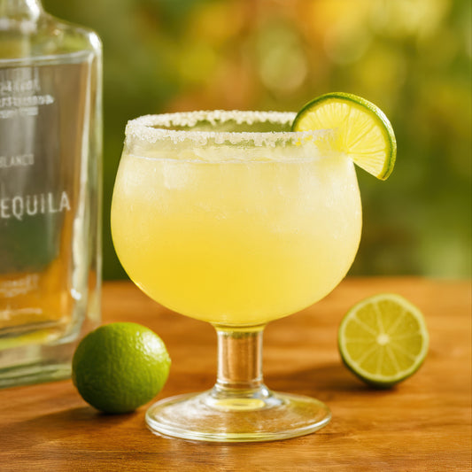 Margarita Glass Fishbowl Cocktail