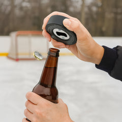 Hockey Puck Bottle Opener Final Touch