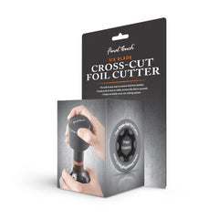 Six Blade Cross-Cut Foil Cutter