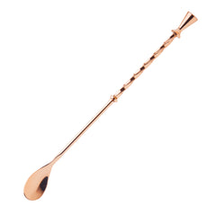 Cocktail Mixing Spoon - Copper