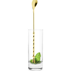 Cocktail Mixing Spoon - Brass