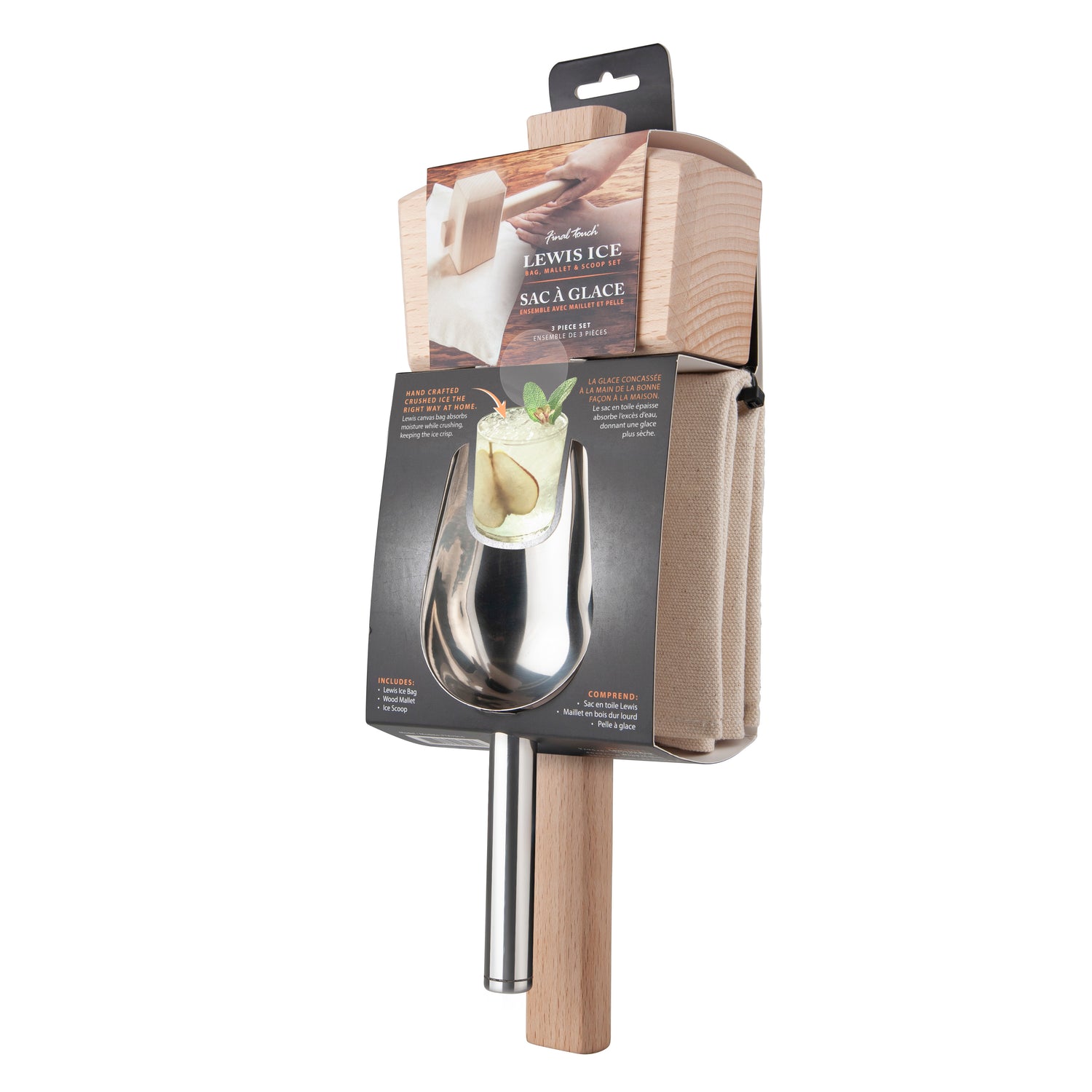 Professional Lewis 13.2-Inch Ice Pack And A Mallet, Manual