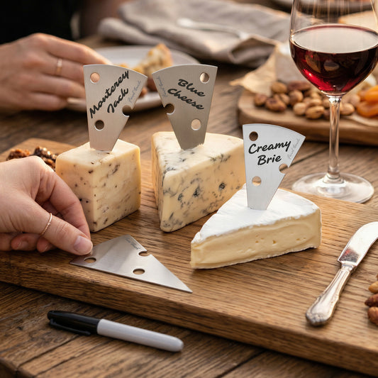 cheese marker set stainless steel