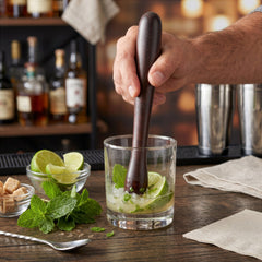 Solid Wood Cocktail Muddler Set of 2