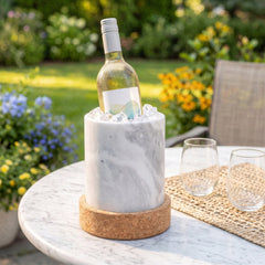 Large Cork & Marble Wine Chiller