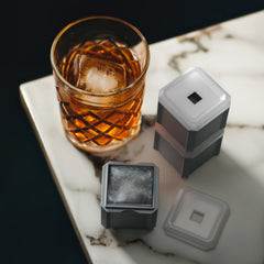 Stackable 1 3/4" Extra-Large Cube Ice Moulds - Set of 3