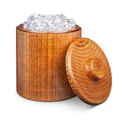 Solid Wood Ice Bucket 1.25 Quart - 40 oz