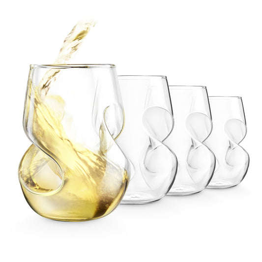 Conundrum White Wine Glasses - Set of 4 - 9 oz (266ml)