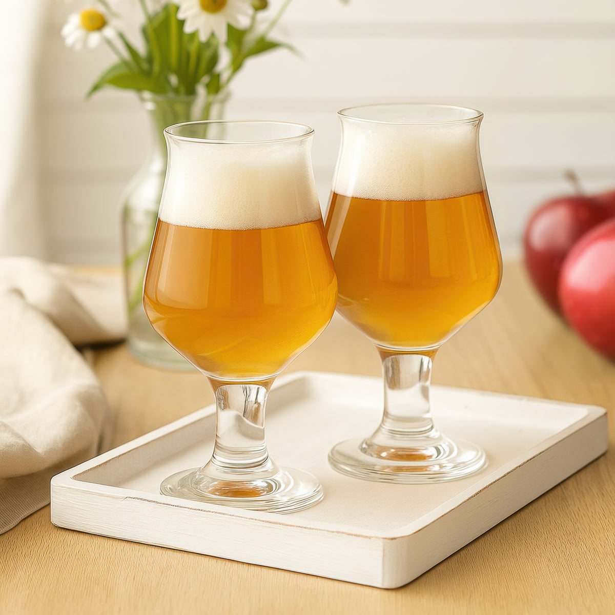 Hard Cider Glasses - Set of 2