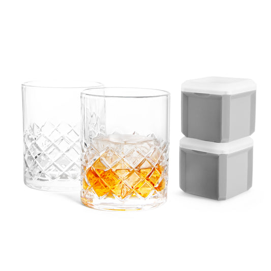 Yarai Double Old-Fashioned Glass Set