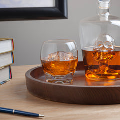 Colossal Ice Cube Whiskey Glass