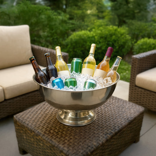 Beverage Bin Drink Cooler Stainless Steel Outdoor