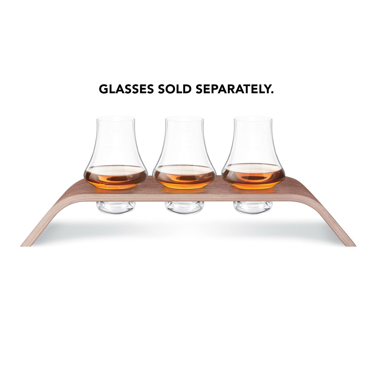 Whiskey Tasting Glass Wood Flight Board