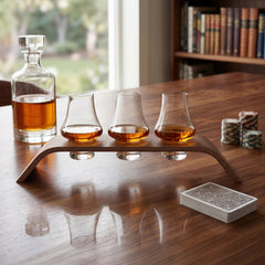 4 Piece Whiskey Flight Tasting Set