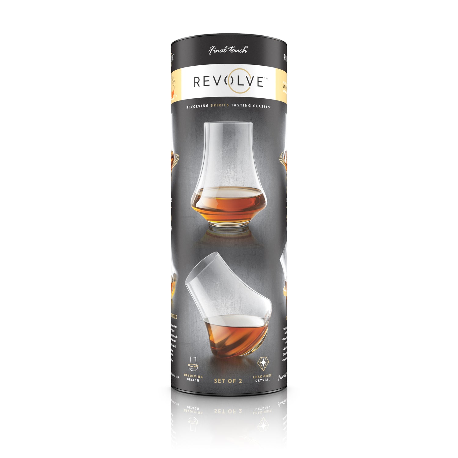 Revolve Spirits Tasting Glass – Set of 2 - 2oz (60ml)