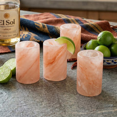 Himalayan Salt Shot Glasses - Set of 4