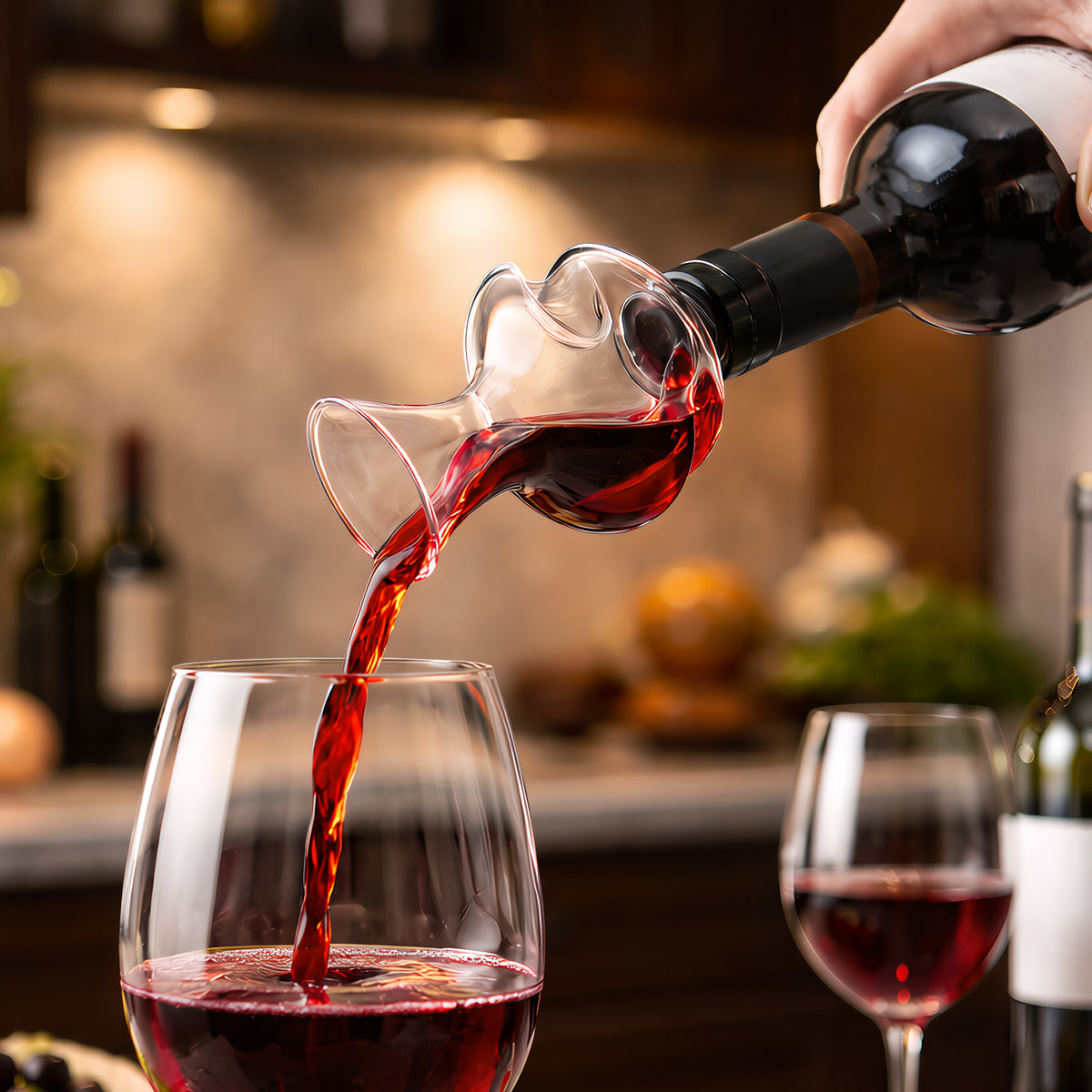 Wine Bottle Glass Wine Aerator