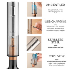 Lithium-Ion Electric Corkscrew