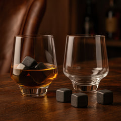Whiskey Stone Glass Set