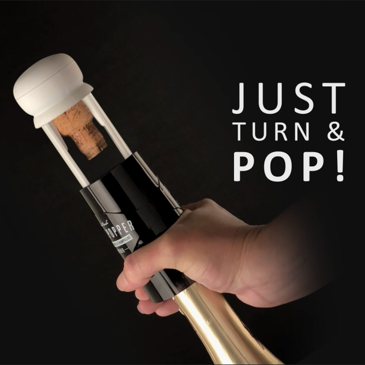 Final Touch Bubbles Sparkling Wine & Champagne Opener - Product Demonstration Video