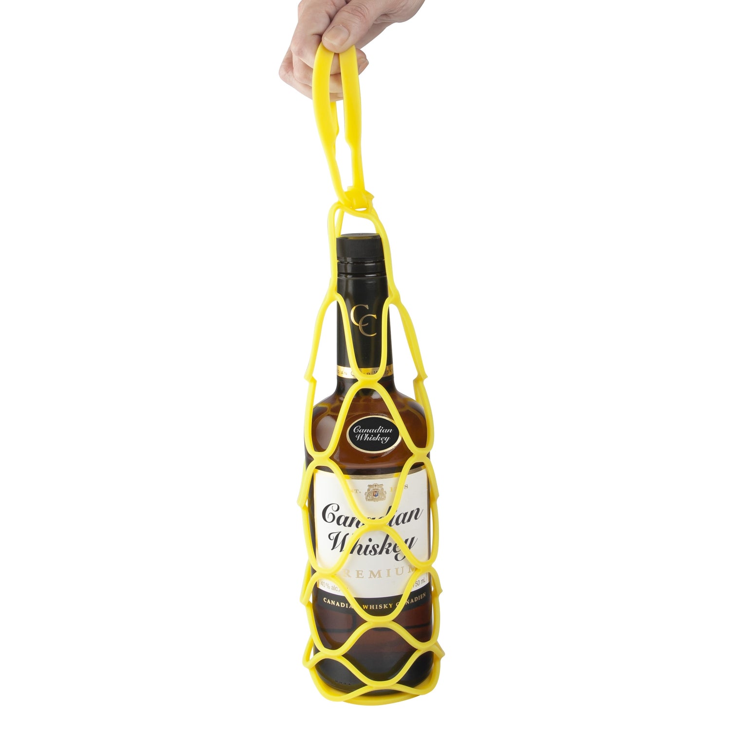 Up&Away Collapsible Silicone Bottle Bag - Yellow