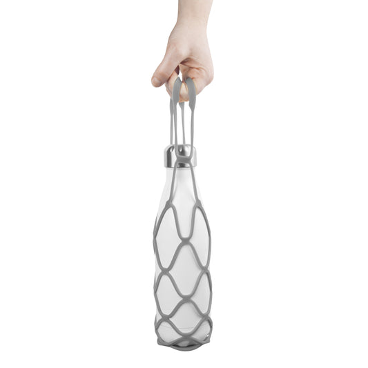 Everyday Up&Away Collapsible Silicone Bottle Bag - Grey