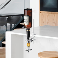 Single Bottle LED Wall / Table Mounted Liquor Dispenser