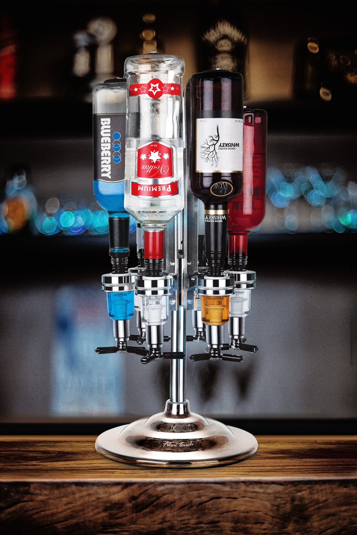 6 Bottle Liquor Dispenser