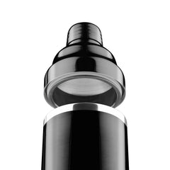 Double-wall Stainless Steel Cocktail Shaker - Black Chrome