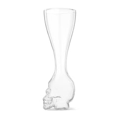 Brainfreeze Skull Glass with Skeletal Frame